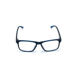 GlamBaby Hayes Blue light Glasses for kids - Comfortable, Lightweight, Durable Blue Light Blocking Glasses - UV Eye Protection Computer Glasses for Children Aged 3+ Years - 48x15x125 (Navy Blue)