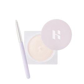 HOLIKA HOLIKA Luminous Milk Beam Pot with Brush (5 Colors) / Highlight Long Wear Ring Silky Moisture Formulated Cream Type LUMINOUS MILK BEAM POT Highlighter Holica Korean Cosmetics (02 Melony, Normal