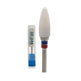 Lab White Zirconia Ceramic Bit for Micro Motor HP Polishing Acrylics -SE-Z4B - Used Grind, Polish & Finish