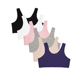 Cotton Built-Up Stretch Sports Bra