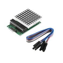 MAX7219 Dot Matrix Display Module Single-Chip Control LED Module DIY Kit for Arduino with 5pin Line