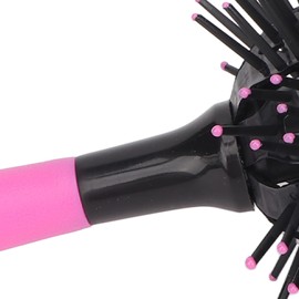3D Bomb Curling Hair Brush, 360 Degree Round Ball Hair Comb, High Temperature Resistance, 3D Comb for Curly Hair, Styling Salon, Round Hair, Curling Curler Comb Tool