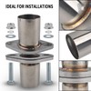 FGJQEFG Exhaust Flange Bolts Quick Fix Repair Pipe Kit w/Gasket