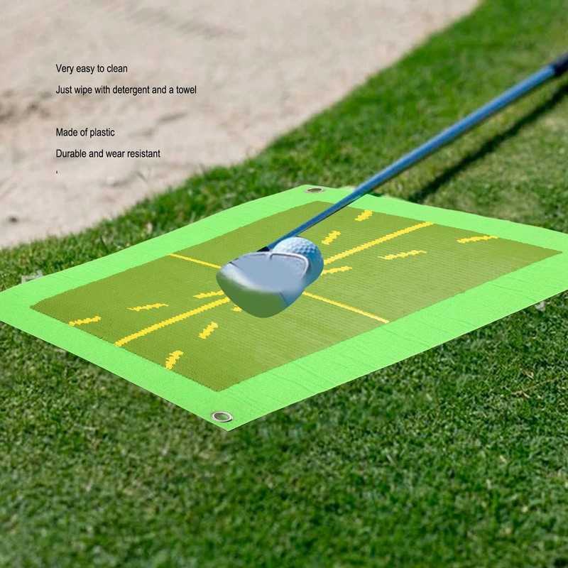 Golf Swing Mat for Beginner Easy to Recover Wear Resistant