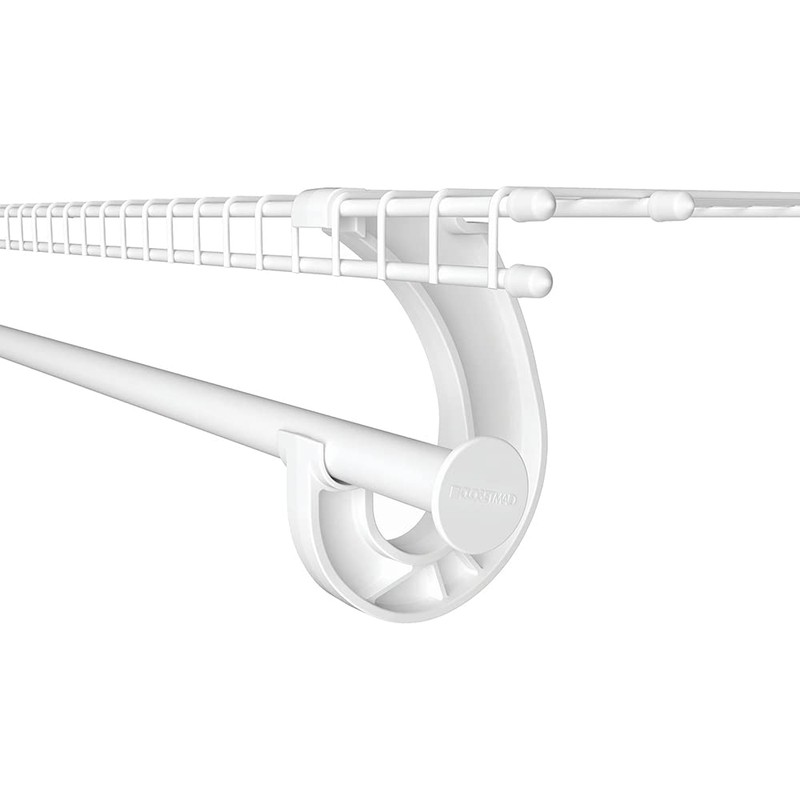 ClosetMaid Support Bracket for SuperSlide Hanging Bar Closet Rod, for