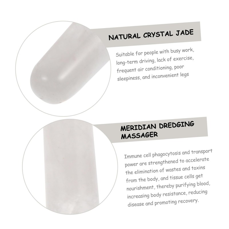 TOVINANNA Facial Roller for Firming Tightening Crystal Stone Face Roller