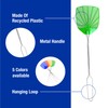 PIC Wire Metal Handle Fly Swatters (Colors May Vary), 6