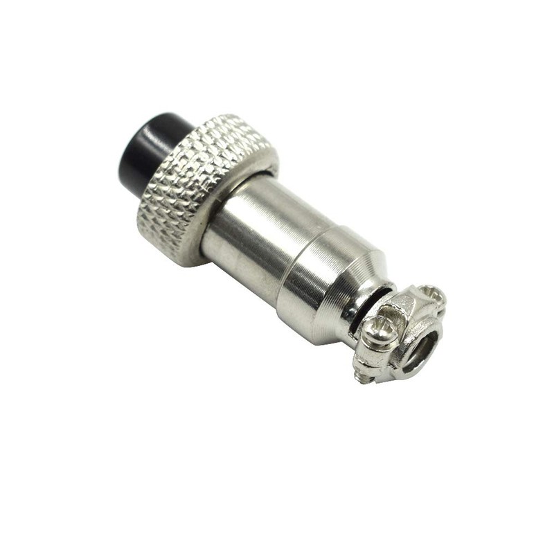 Hxchen 5 Pin Metal Male Female Panel Connector 12mm GX12-5P
