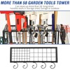Garden Tool Organizer for Garage, Garden Tool Rack, Up to