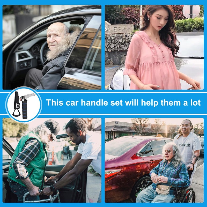 Shouken Elderly Car Handle Assist,Car Door Handle for Elderly,Support Multifunction
