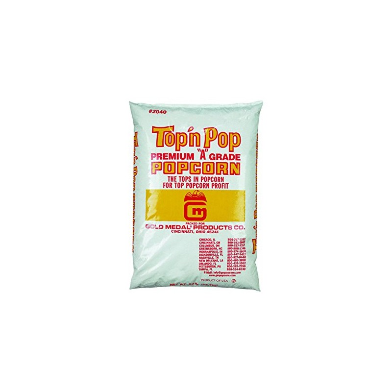 Gold Medal Top N Pop Popcorn 50 lb. Bagged