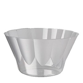 Papstar Invitation 12199 20 Ice Cream and Dessert Dishes 400 ml Round Diameter 12 cm Height 7 cm Transparent