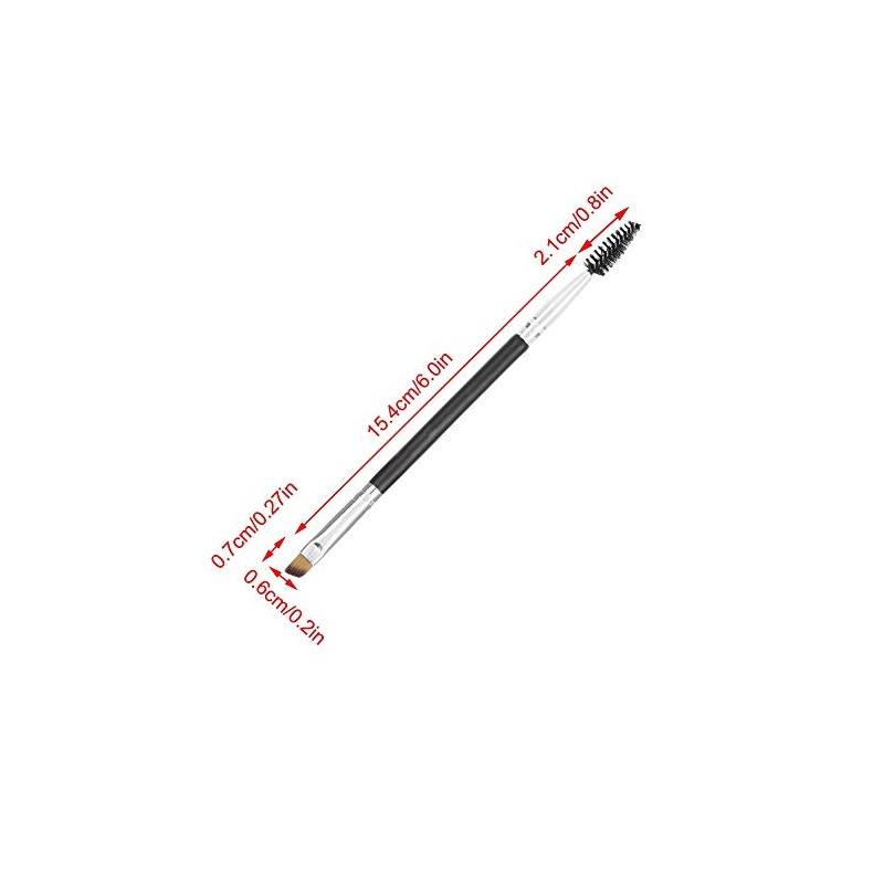 Varillas de rímel, pincel de cejas con diseño de doble