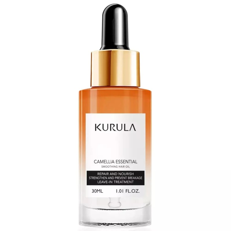 Kurula 쿠룰라 헤어 오일 카멜리아 하이드레이팅 세럼 - 건조하고 손상된