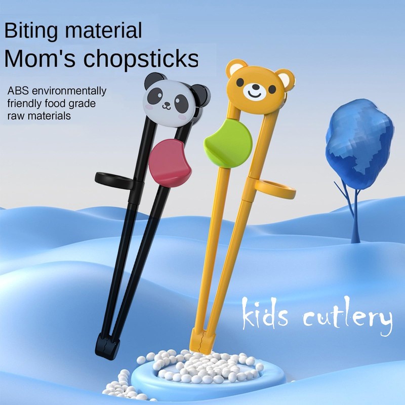 Training Finger Chopsticks Cutlery for Beginners, No Slip & Healthy