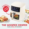 DASH 7qt Clear View Digital Air Fryer - Cream