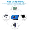 HMTECH 7 Inch Raspberry Pi Screen 800x480 HDMI Portable Monitor