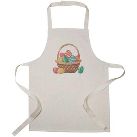 Azeeda 'Easter Basket With Painted Eggs' Kid’s Cooking Apron (AP00064714)