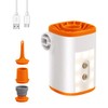Portable Wireless Electric Air Pump with Light 3600mAh USB Rechargeable