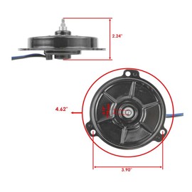 Radiator Cooling Fan Motor Fits Honda SXS700M4 SXS700M4D Pioneer 700-4 (2014-2020)