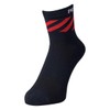 Pearl Izumi Men's Cycling Socks 47, 4 black red