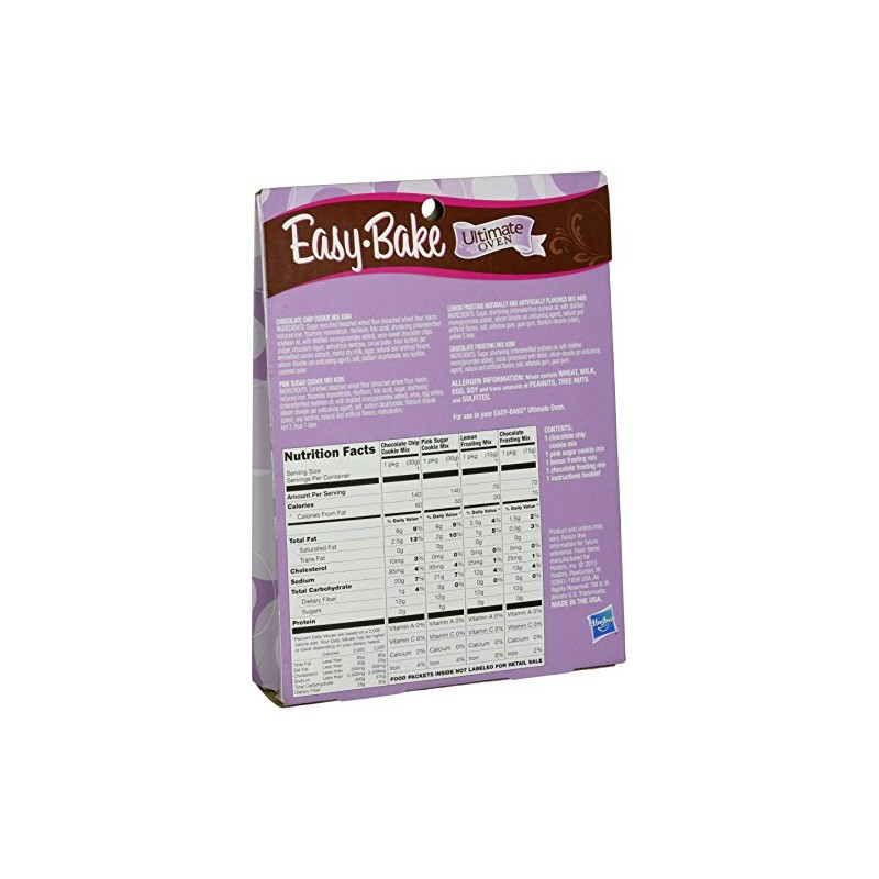 Easy-Bake Ultimate Oven Chocolate Chip and Pink Sugar Cookies Refill