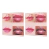 2pcs Lip Practice Skin 4 Lip Shapes Permanent Makeup Lip