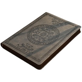 Leather Journal Notebook | 288 Pages A5 Lined Journal Notebook,Diary Planner, Personal Organizers for Travel Business Work School College