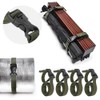 135cm Military Green PP PP Webbing Luggage Straps Luggage Strap