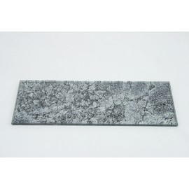 TJBG-09 Silver 4x12 Subway Tile Glass Mosaic Tile Backsplash Wall Tile (1 Box=10sqt)