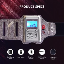 BTECH MPR-AB Armband Radio Holster Designed for The MPR-AF1 AM FM Pocket Radio