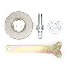 Grinding Wheel, 5.6cm Diameter Grinding Wheel High Hardness Sharpening Stone for Planing Tool Drill Scissor(1#180 Grit)