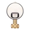 MEASUREMAN 2-1/2" Glycerin Filled Stainless Steel Water Pressure Test Gauge,
