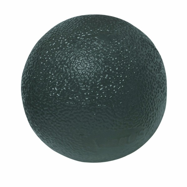 Cando® Exercise Gel Ball Anti-Stress Ball / Hand Trainer Round Black (Very Heavy)