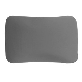 Edda Lux Cover suitable for Tempur Arch and Tempur Symphony S and M sleeping pillows, soft jersey cushion cover with zip, made of 100% cotton, in slate