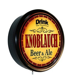 Goldenoldiesclocks KNOBLAUCH Beer and Ale Cerveza Lighted Wall Sign