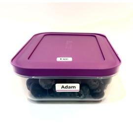 Tub-a-Pair - Bring Order to Your Tupperware Drawer by Matching up Food Container tubs and lids with These Fun high-tack Labels! Perfect Stickers for Those That Crave an organised Kitchen!