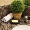 White Magic Eco Basics Soap Dish, Black