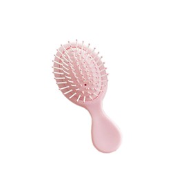 Corigly Hair Brush Comb with Air Cushion: Soft Flexible Bristles Mini Detangler Brush for Wet & Dry Hair, Hair Grooming Comb with for Women(Pink)