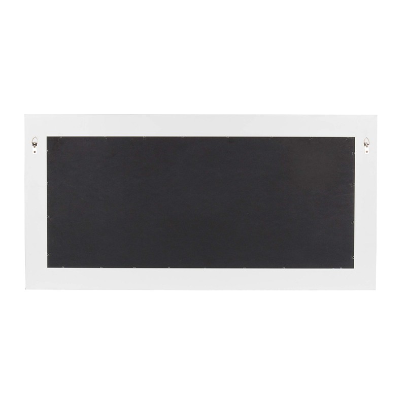 DesignOvation Kate and Laurel Pub Mirrors with 5 Metal Hooks,