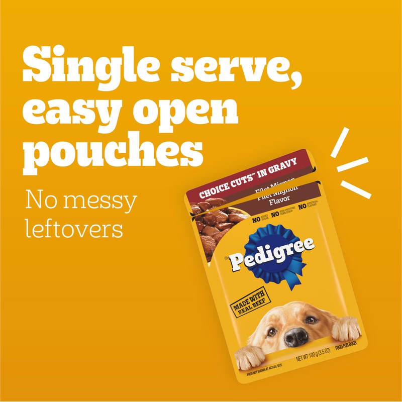 Pedigree Choice Cuts In Gravy Adult Soft Wet Dog Food
