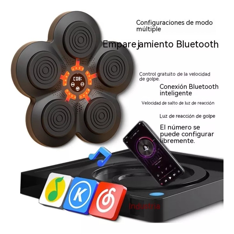 Generic Máquina De Boxeo De Música Inteligente Objetivo De Pared