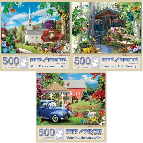 Bits and Pieces - Value Set of Three (3) 500
