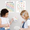 arricraft 1 Piece ASL Alphabet Chart Poster American ABC Sign