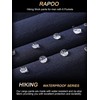Rapoo Hiking Pants for Mens with Pockets Comfy Lightweight Waterproof