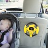 DBREAKS Steering Wheel Children's Toy, Copilot Steering Wheel with 360°