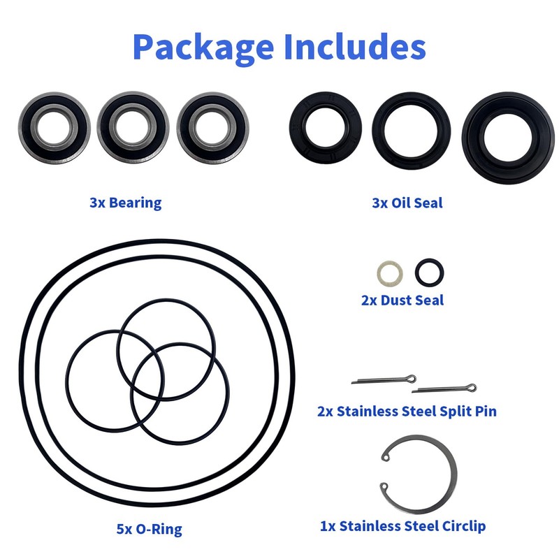 Rear Axle Wheel Bearing Seal for Foreman Rubicon Rancher 350