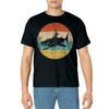 Great White Shark Retro Style Megalodon T-Shirt