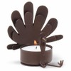 Tag Sitting Turkey Metal Tealight Candle Holder