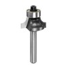 QUARKZMAN Rounded Cutter Diameter 15/64 Inch Shank 3/16 Inch Radius